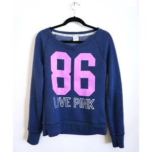 Navy Blue Victoria Secret Sweatshirt